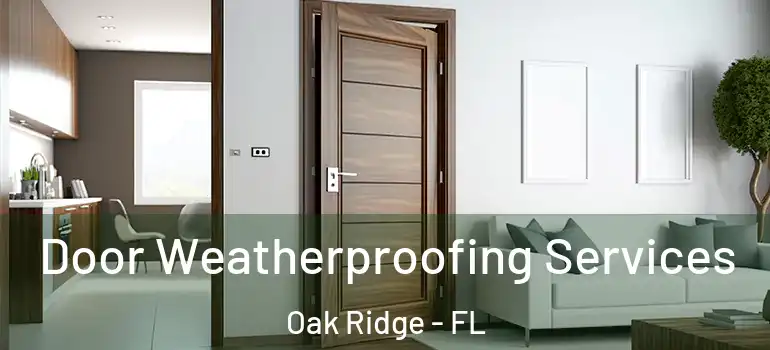 Door Weatherproofing Services Oak Ridge - FL