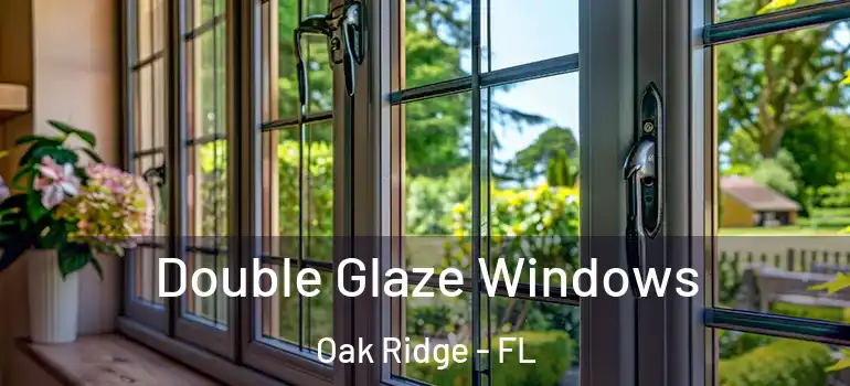  Double Glaze Windows Oak Ridge - FL
