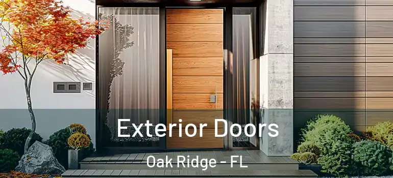  Exterior Doors Oak Ridge - FL