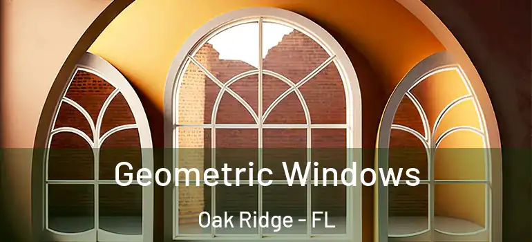  Geometric Windows Oak Ridge - FL
