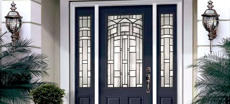 Stained Glass Door Panels in Oak Ridge, FL