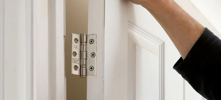 Bathroom Stall Door Hinge Repair in Oak Ridge, FL