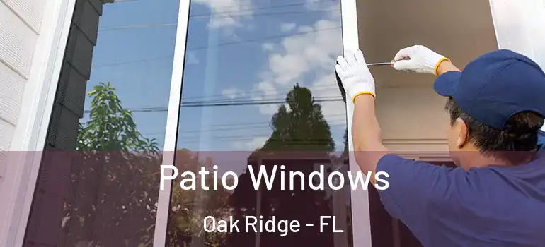Patio Windows Oak Ridge - FL