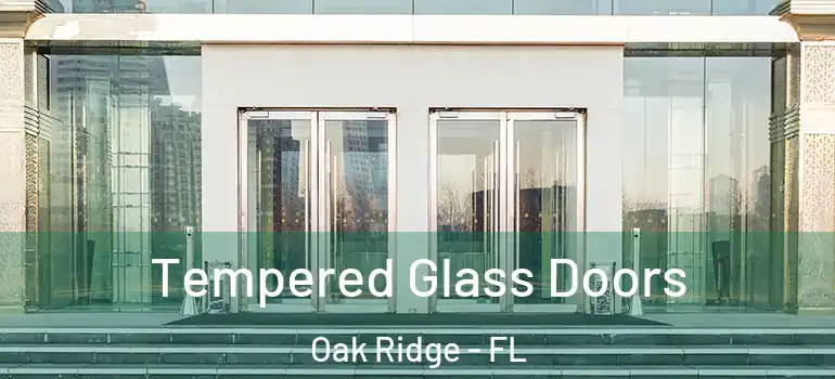  Tempered Glass Doors Oak Ridge - FL