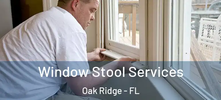  Window Stool Services Oak Ridge - FL